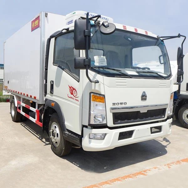 Remorque-fourgon frigorifique chinoise