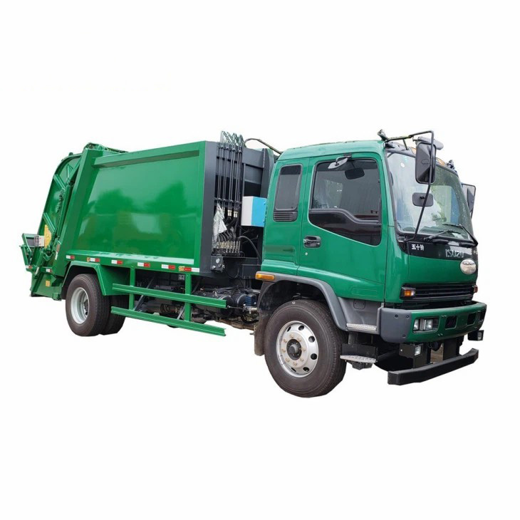 Camion compacteur de déchets ISUZU, 10 tonnes, 240 chevaux, fabriqué en Chine